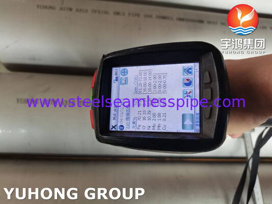 ASTM A312 TP316L Austenitic  Seamless Stainless Industrial  Steel Pipe