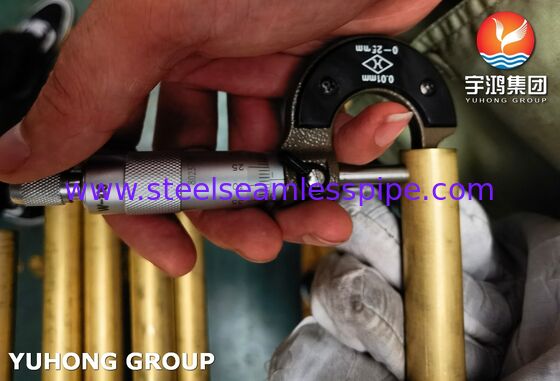 Condenser and Heat Exchanger Application ASTM B111 C68700 Copper Nickel Tube