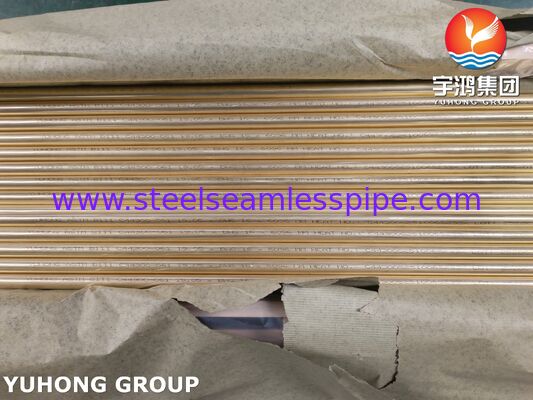 ASTM B111 C44300 Copper Alloy Tube for Condenser and Heat Exchanger