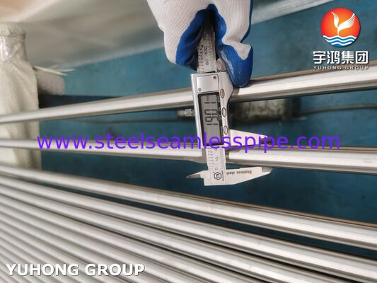 Stainless Steel ASTM A249 TP316L / 1.4404 Welded Bright Annealed Tube For Superheater