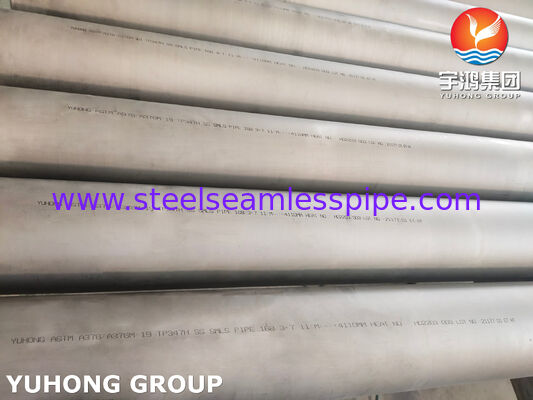 ASTM A376 TP347H Seamless Stainless Steel Pipe for High Temp & Pressure Industrial Applications