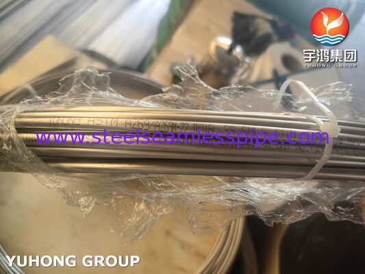 ASTM A269 Bright Annealed Stainless Steel 316L Seamless Coil Tube For Radiator Coils