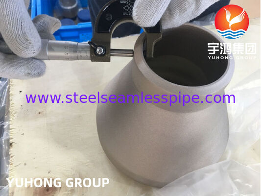 ASTM B466 C70600 Copper Nickel Fitting Eccentric Reducer For Cooling System