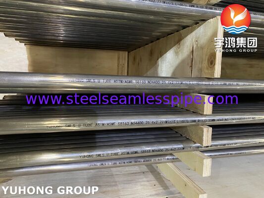Nickel Alloy Steel U Bend Heat Exchanger Tube Monel400 ASME SB163 N04400