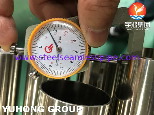 320 / 240 Grit ASTM A269 TP304L Stainless Steel Bright Annealed Tube For Sanitary Application