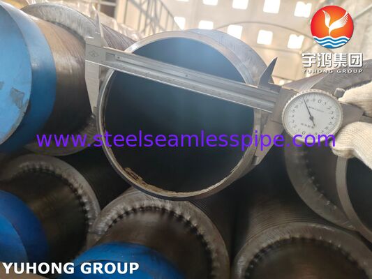 Spiral Welded Finned Tubes with A106 Base Pipe CS Fins for Heat Exchangers