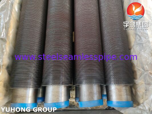 Spiral Welded Finned Tubes with A106 Base Pipe CS Fins for Heat Exchangers