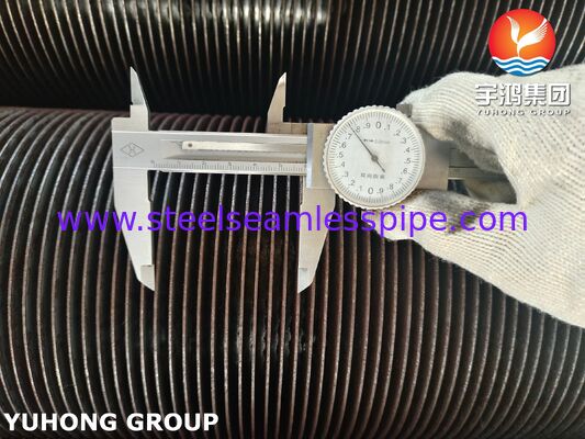 Spiral Welded Finned Tubes with A106 Base Pipe CS Fins for Heat Exchangers