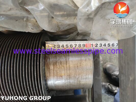 Spiral Welded Finned Tubes with A106 Base Pipe CS Fins for Heat Exchangers