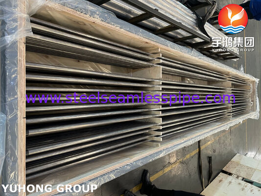 ASME SB163 Monel 400 Copper Nickel Alloy Seamless U bend Tube , TEMA Heat Exchanger, Shell and Tube Heat Exchanger Application