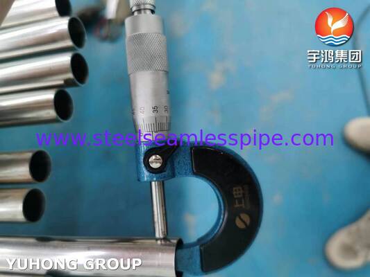 ASTM A249 TP304 Stainless Steel Welded Bright Annealed Tube For Brewery , Electropolished Tube