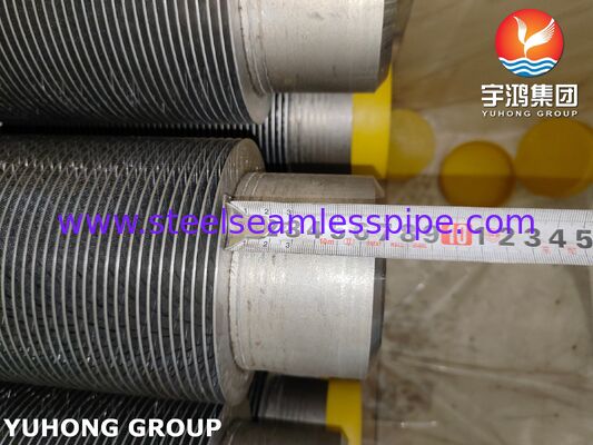 HFW Finned Tubes ASTM A312 TP347H Stainless Steel For Waste Heat Boilers