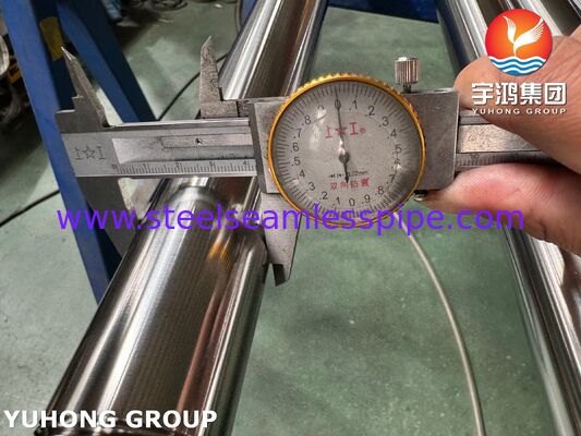 ASTM A270 / ASME SA270 TP304 BA Stainless Steel Sanitary Seamless Tube For Sugar Industry