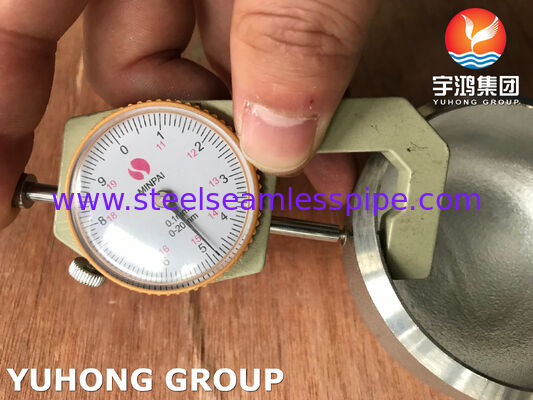 Cap Butt Weld Fittings B16.9 ASTM A403 WP304L Condensers Heat Exchanger