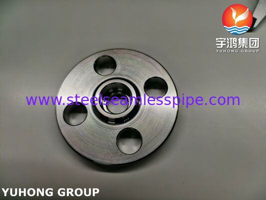 ASTM A182 F53 UNS S32750 1.4410 Super Duplex Stainless Steel Socket Weld RF Flange With Flange Water Line