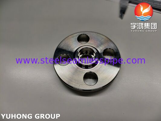 ASTM A182 F53 UNS S32750 1.4410 Super Duplex Stainless Steel Socket Weld RF Flange With Flange Water Line