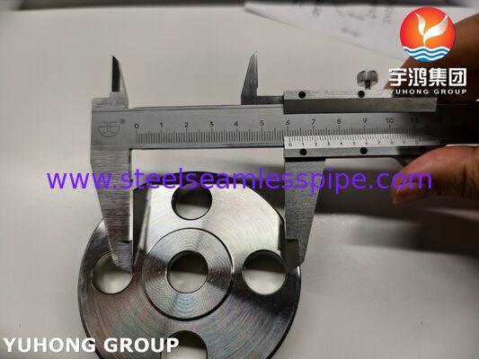 ASTM A182 F53 UNS S32750 1.4410 Super Duplex Stainless Steel Socket Weld RF Flange With Flange Water Line