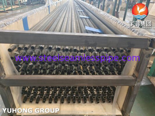 ASTM A179 Carbon Steel Seamless G-Type Embedded Fin Tube For HRSG Boiler Economizer And Superheater