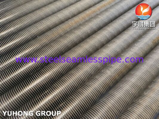 ASTM A179 Carbon Steel Seamless G-Type Embedded Fin Tube For HRSG Boiler Economizer And Superheater
