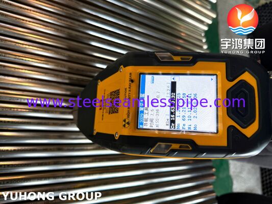 A249 TP316L Stainless Steel Welded Tube Bright Annealed, for Heat Exchanger / Boiler / Condenser