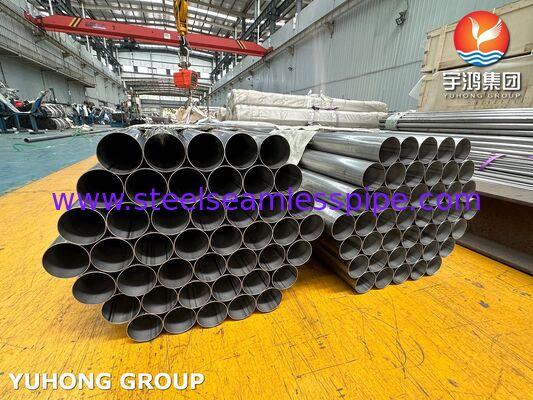 Stainless Steel Welded Tube ASTM A249 TP316L Bright Annealed Tube For Beverage Industry 12506MM