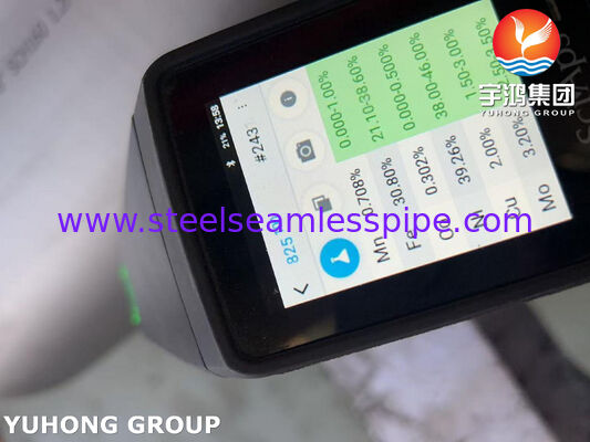 ASTM B423 UNS N08825 Incoloy 825 Nickel Alloy Steel Tube, Large Diameter，Resistant To High Temperature, High Concentration Acid