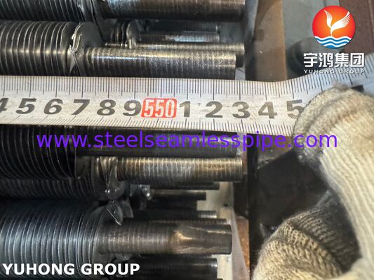 AL1060 Aluminum L-Foot Wound Fin Tube on ASTM A179 Base Pipe
