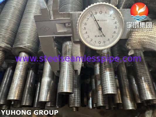 AL1060 Aluminum L-Foot Wound Fin Tube on ASTM A179 Base Pipe