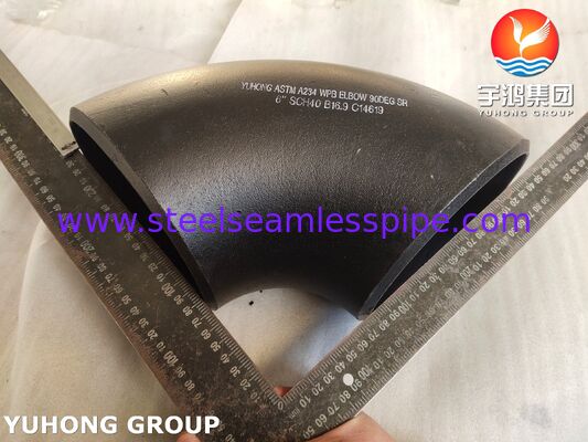 Seamless Carbon Steel Butt-Weld Pipe Fittings, A234 WPB Elbow For Pressure Piping ASME B16.9
