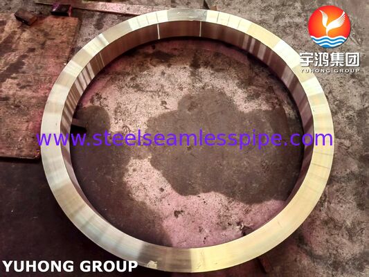 Industrial Copper-Nickel Alloy Ring SB171 C70600 (90Cu/10Ni), Forgings Used In Marine And Seawater Systems