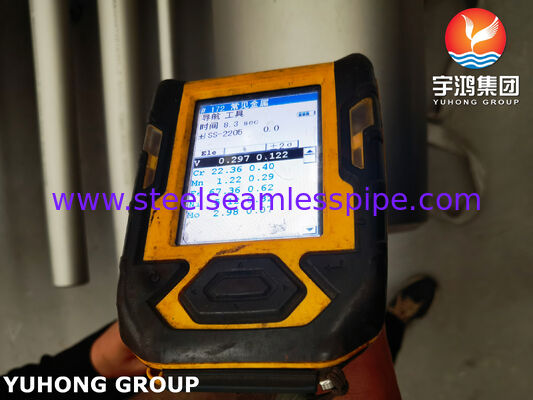 ASTM A790 UNS S31803 Pickled Duplex Stainless Steel Seamless Pipe For Water Treatment