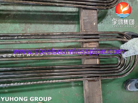 ASTM A213 T9 Alloy Steel Heat Exchanger Tube, Cold Drawn U-Bend Tube For Nuclear Power Plant