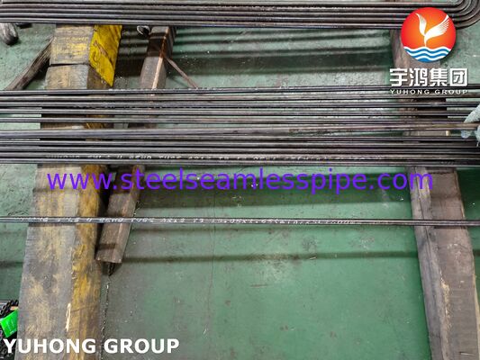ASTM A213 T9 Alloy Steel Heat Exchanger Tube, Cold Drawn U-Bend Tube For Nuclear Power Plant