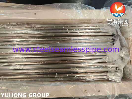 ASME SB163 UNS N02201 Seamless Nickel Alloy Tube For Heat Exchanger And Condenser