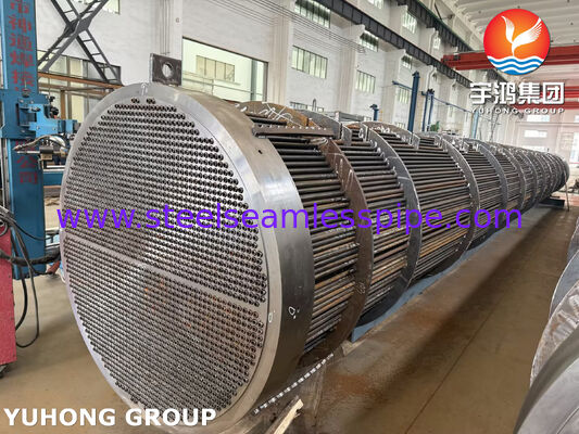 Carbon Steel Shell & Tube Heat Exchanger with ASME SA179 Tubes and SA266 Gr.2 Tubesheet for Water, Oil, Steam & Gas Cooling