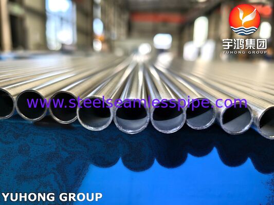ASTM B163 Incoloy 800H Nickel Alloy Tube Solution Annealed Seamless Tubing for Heat Exchangers