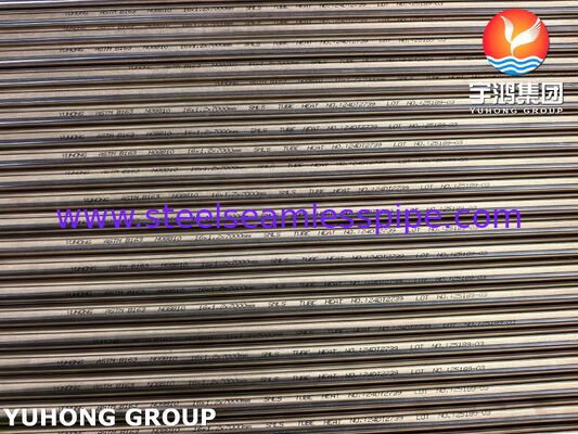 ASTM B163 Incoloy 800H Nickel Alloy Tube Solution Annealed Seamless Tubing for Heat Exchangers