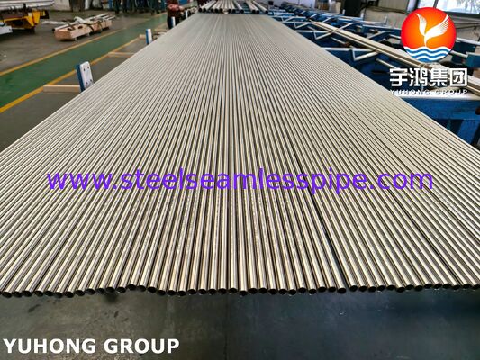 ASTM B163 Incoloy 800H Nickel Alloy Tube Solution Annealed Seamless Tubing for Heat Exchangers