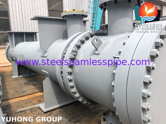 High-Performance Horizontal Shell and Tube Heat Exchanger for Industrial Process Cooling and Heating