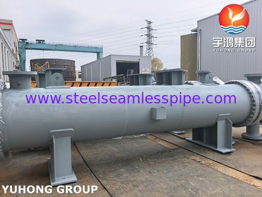 High-Performance Horizontal Shell and Tube Heat Exchanger for Industrial Process Cooling and Heating