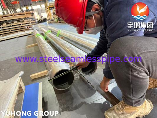 ASTM B619 UNS N10276 Hastelloy C276 Nickel Alloy Welded Pipe For Petrochemical Industry