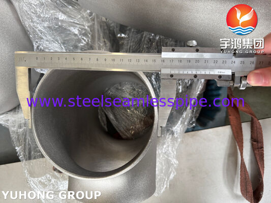 ASTM B366 WP20CB / Alloy 20 / UNS N08020 Nickel Alloy Steel Fitting Buttweld Equal Tee