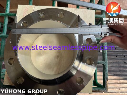 ASTM A182 F316/316L Stainless Steel Flange Weld Neck / WNRF Flange in Piping System