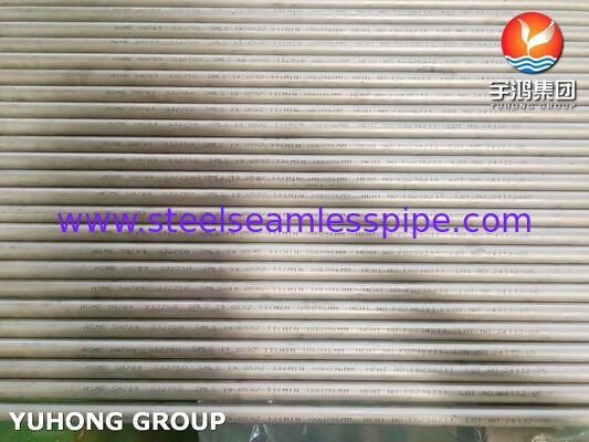 A789 S32750 Super Duplex Heat Exchanger Tube, Seamless And Solution Annealed, Eddy Current Test / Hydrostatic Tested