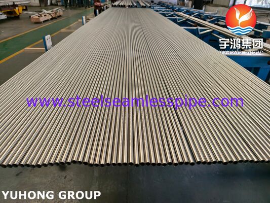 ASTM B163 UNS N08810 Incoloy 800H Seamless Bright Annealed Nickel Alloy Tube For Condenser