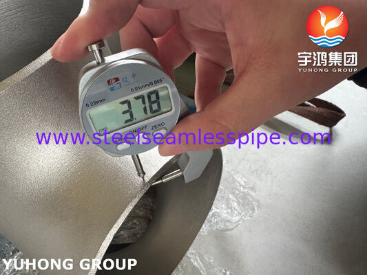 ASTM B366 N08810 Incoloy 800H Nickel Alloy Equal Tee for High Temperature Piping