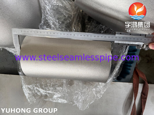 ASTM B366 N08810 Incoloy 800H Nickel Alloy Equal Tee for High Temperature Piping