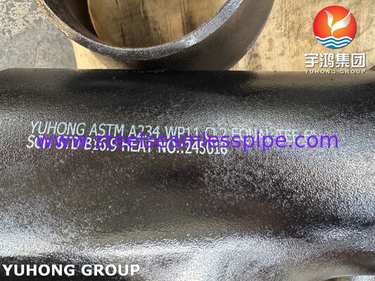 ASTM A234 WP11 CL2 Alloy Steel Equal Tee CrMo Alloy Steel Buttweld Pipe Fitting B16.9