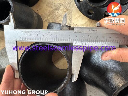 ASTM A234 WP11 CL2 Alloy Steel Equal Tee CrMo Alloy Steel Buttweld Pipe Fitting B16.9