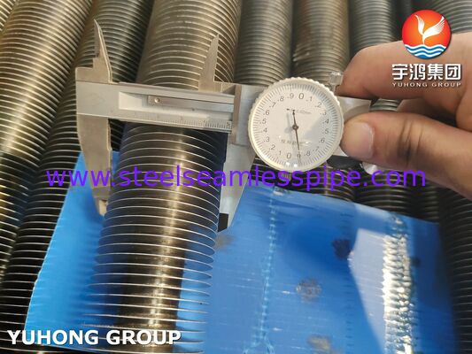 Customized G-Type Embedded Fin Tube | A179 Carbon Steel / Al1060 Fins